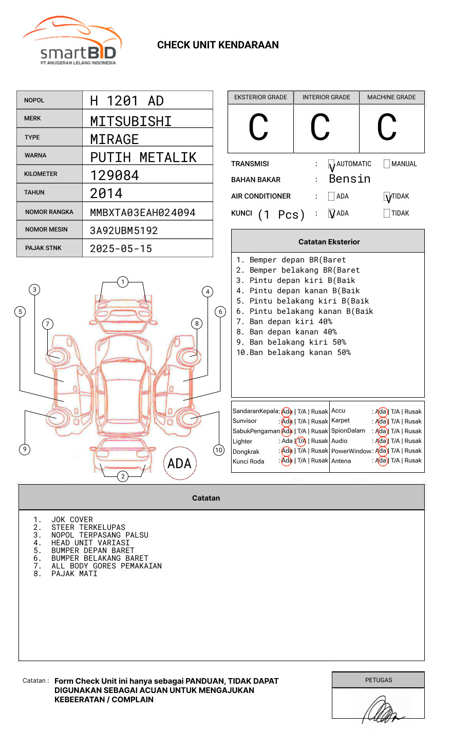 MITSUBISHI  MIRAGE  1.2L EXCEED