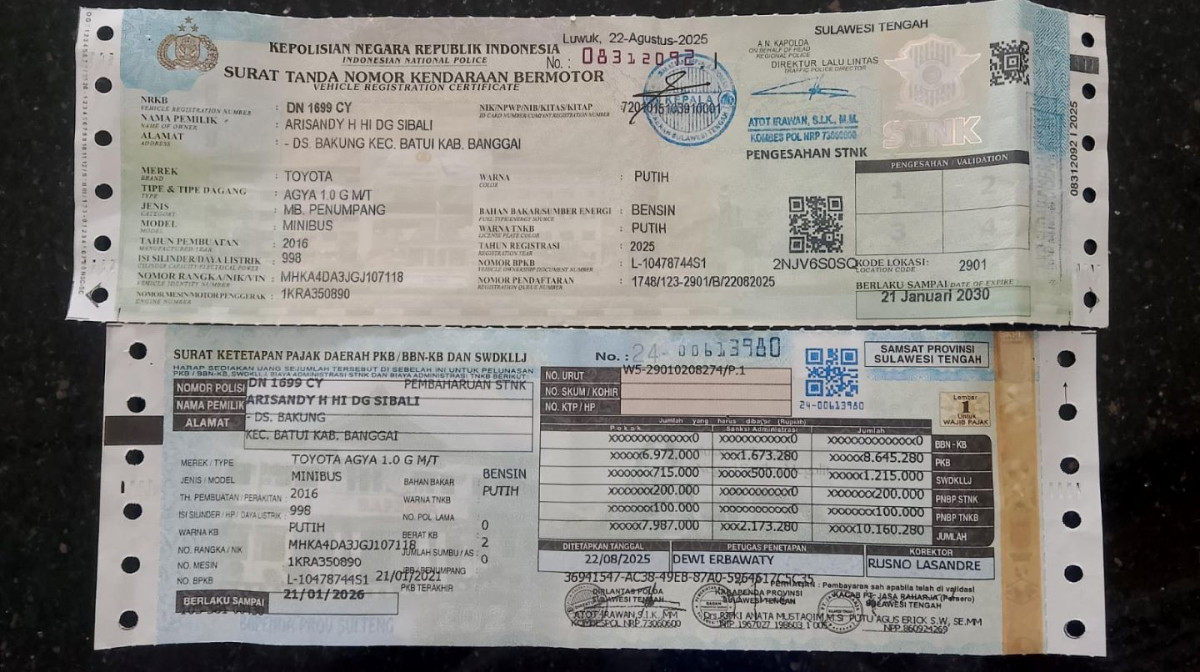 TOYOTA AGYA 1.0 G