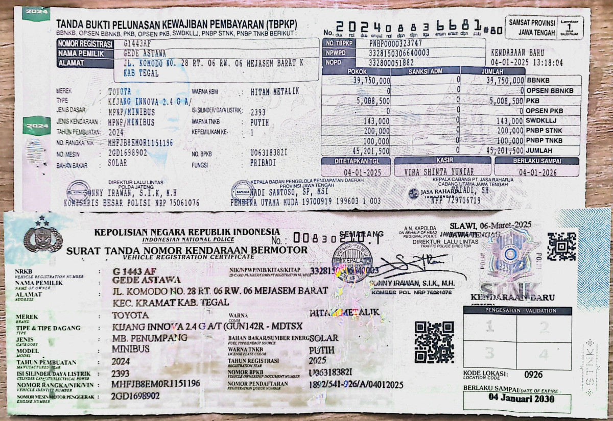 TOYOTA INNOVA 2.4 G
