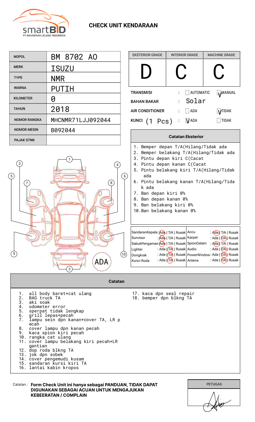 ISUZU  NMR 71 T SD