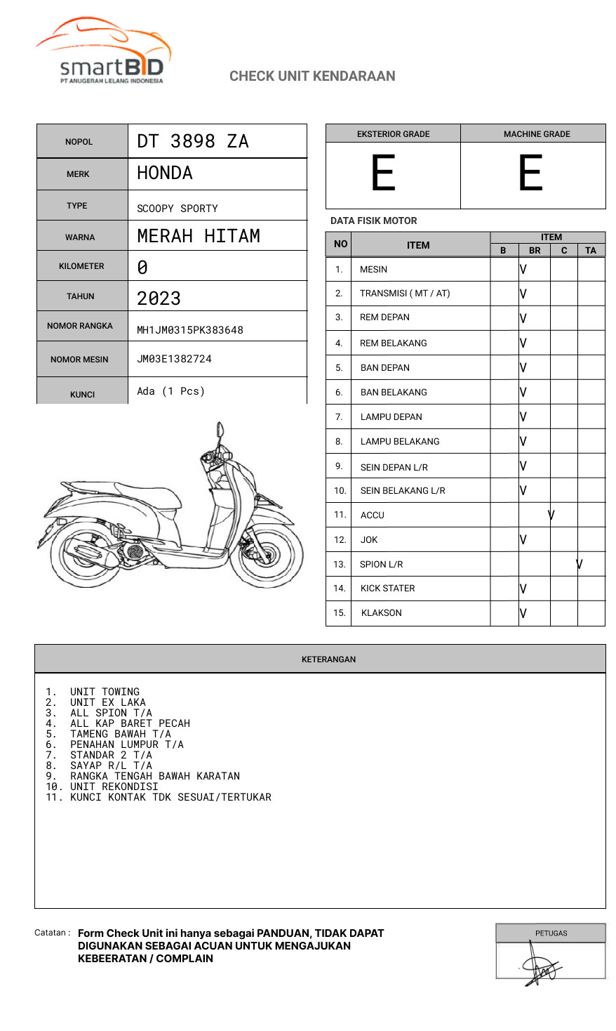 HONDA SCOOPY SPORTY