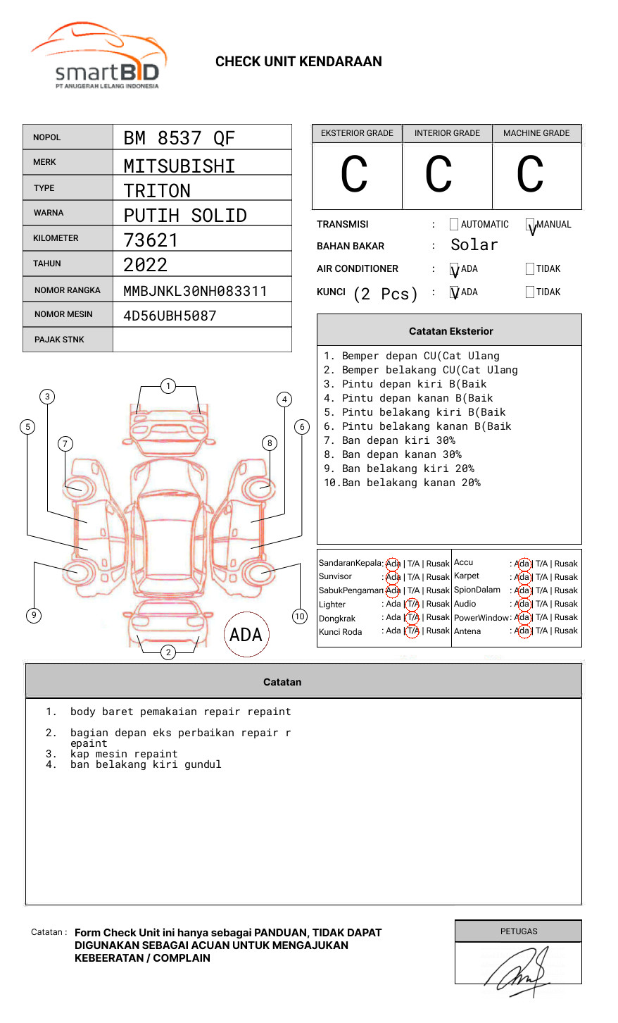 MITSUBISHI DC HDX 4X4