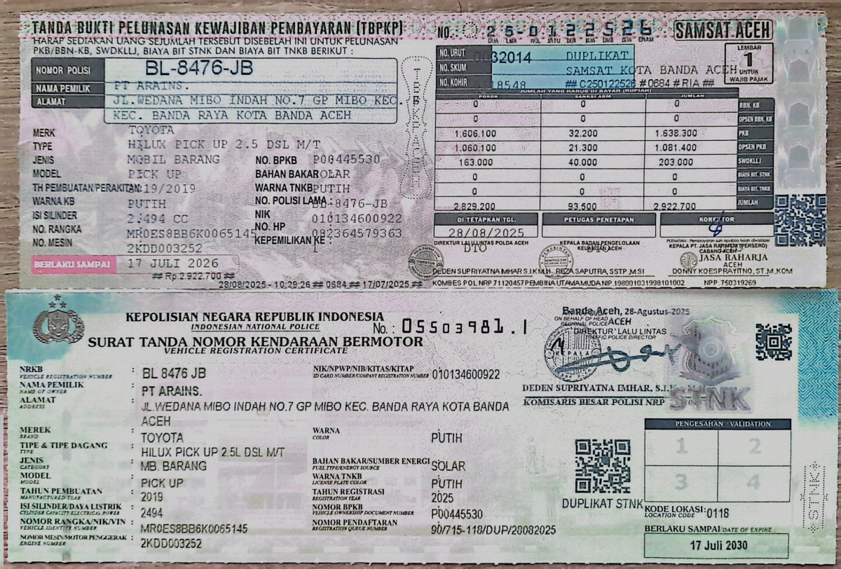 TOYOTA HILUX PICK UP 2.5 DSL