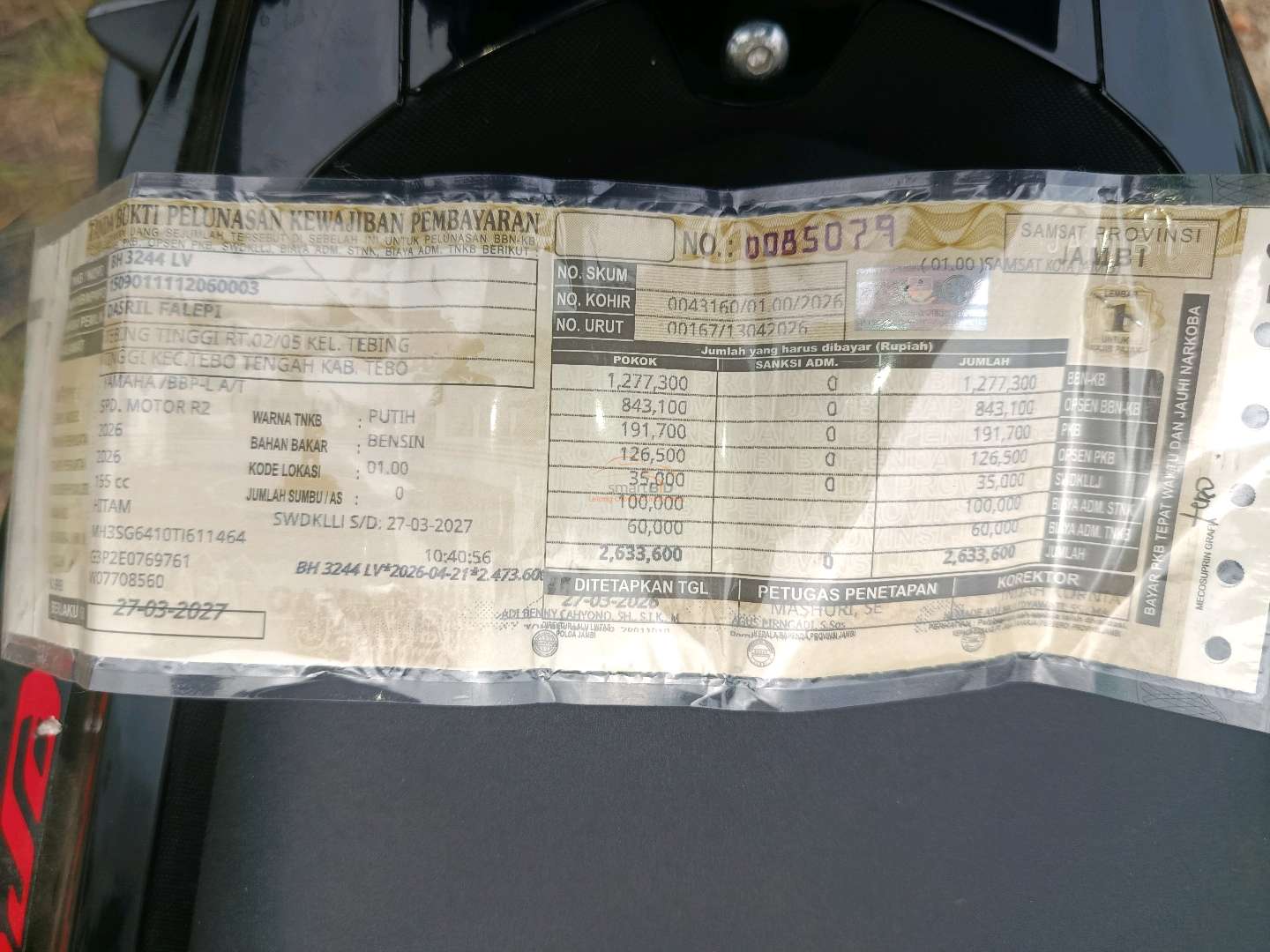 YAMAHA AEROX 155