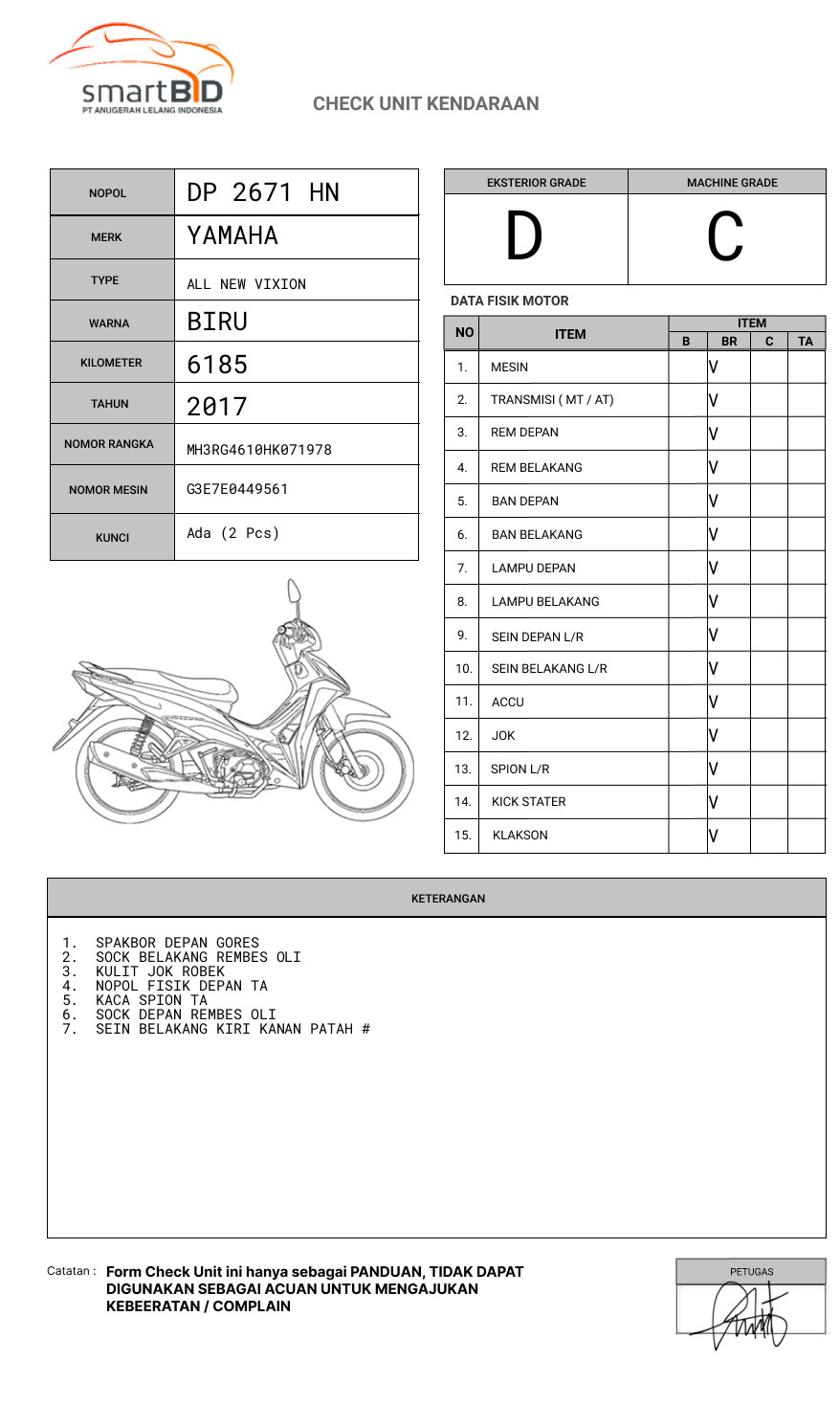 YAMAHA ALL NEW VIXION
