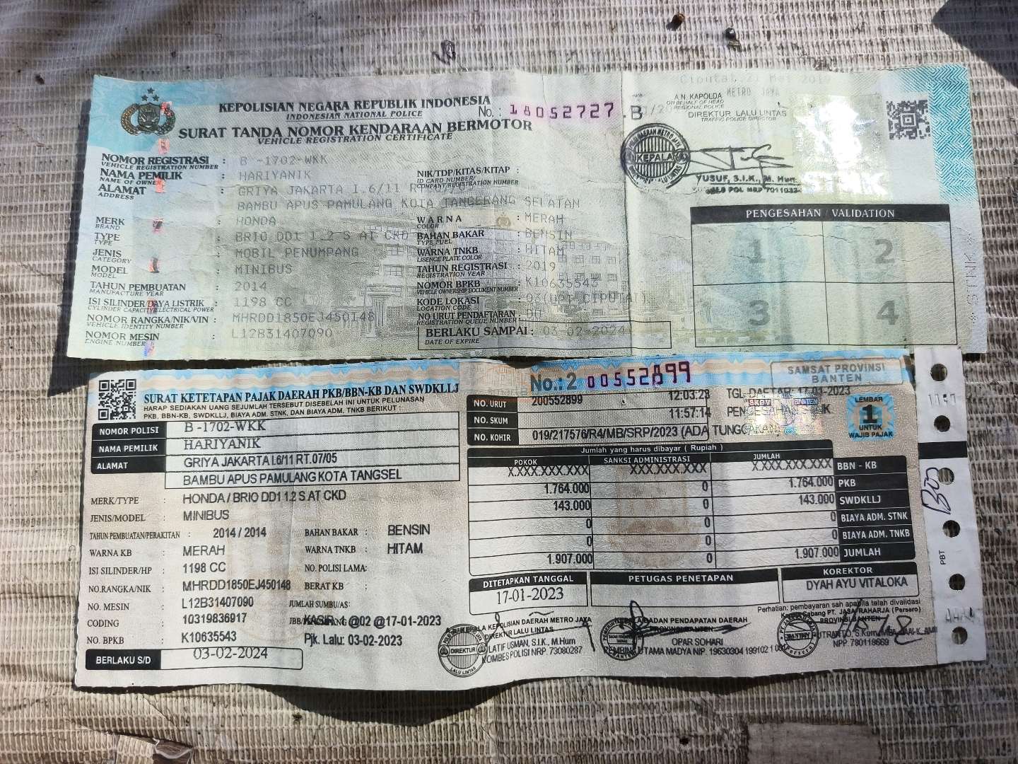 HONDA BRIO DD1 1.2 S