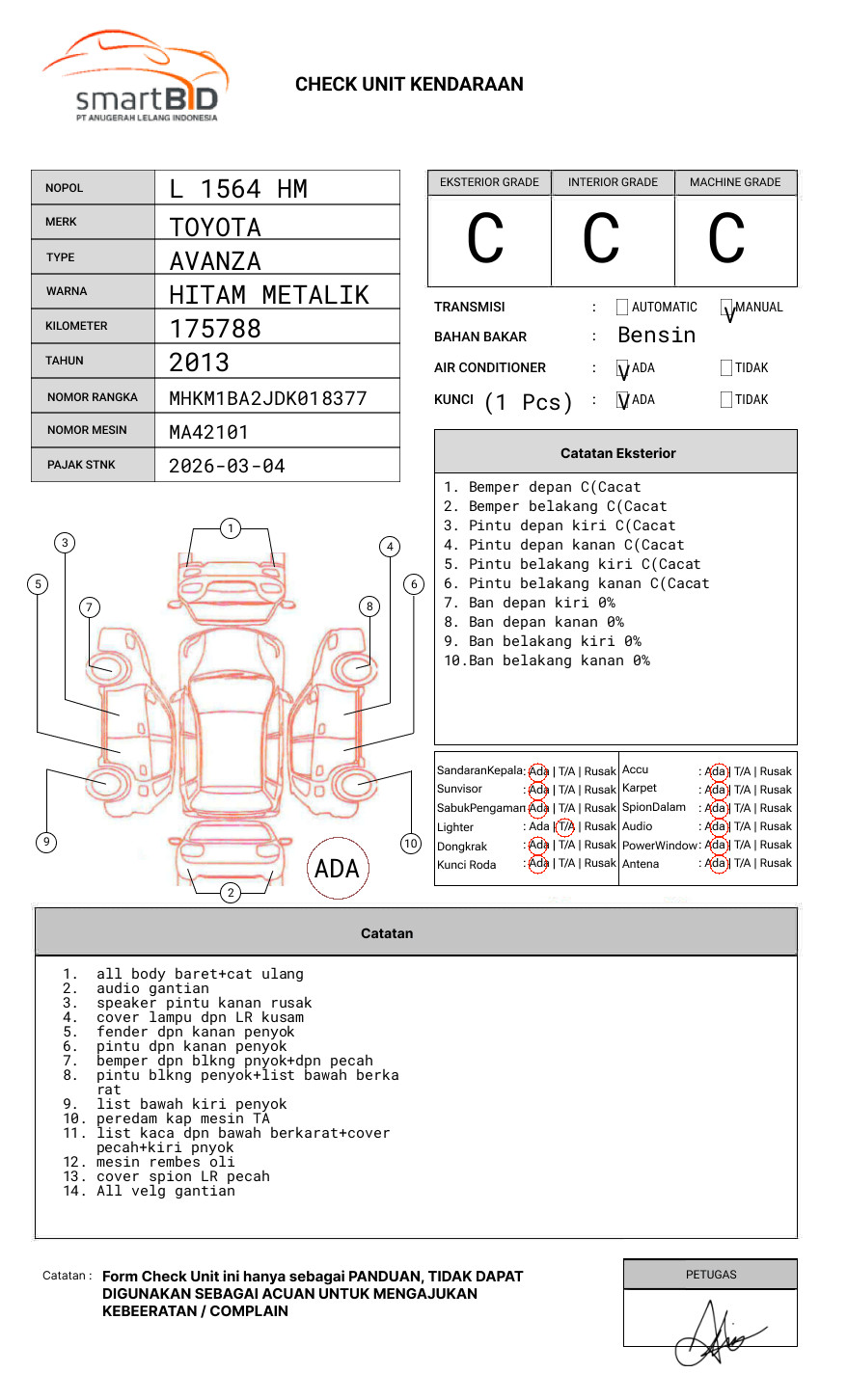 TOYOTA AVANZA