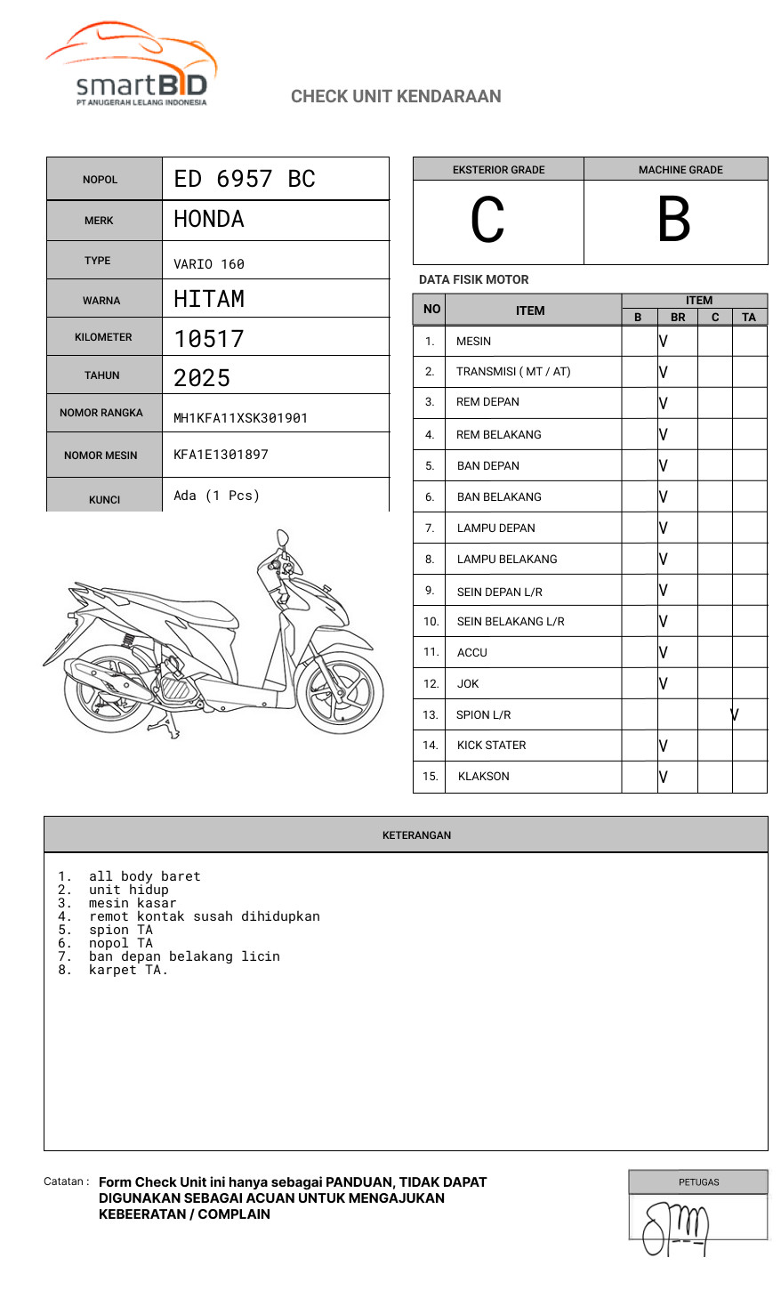 HONDA  VARIO 160
