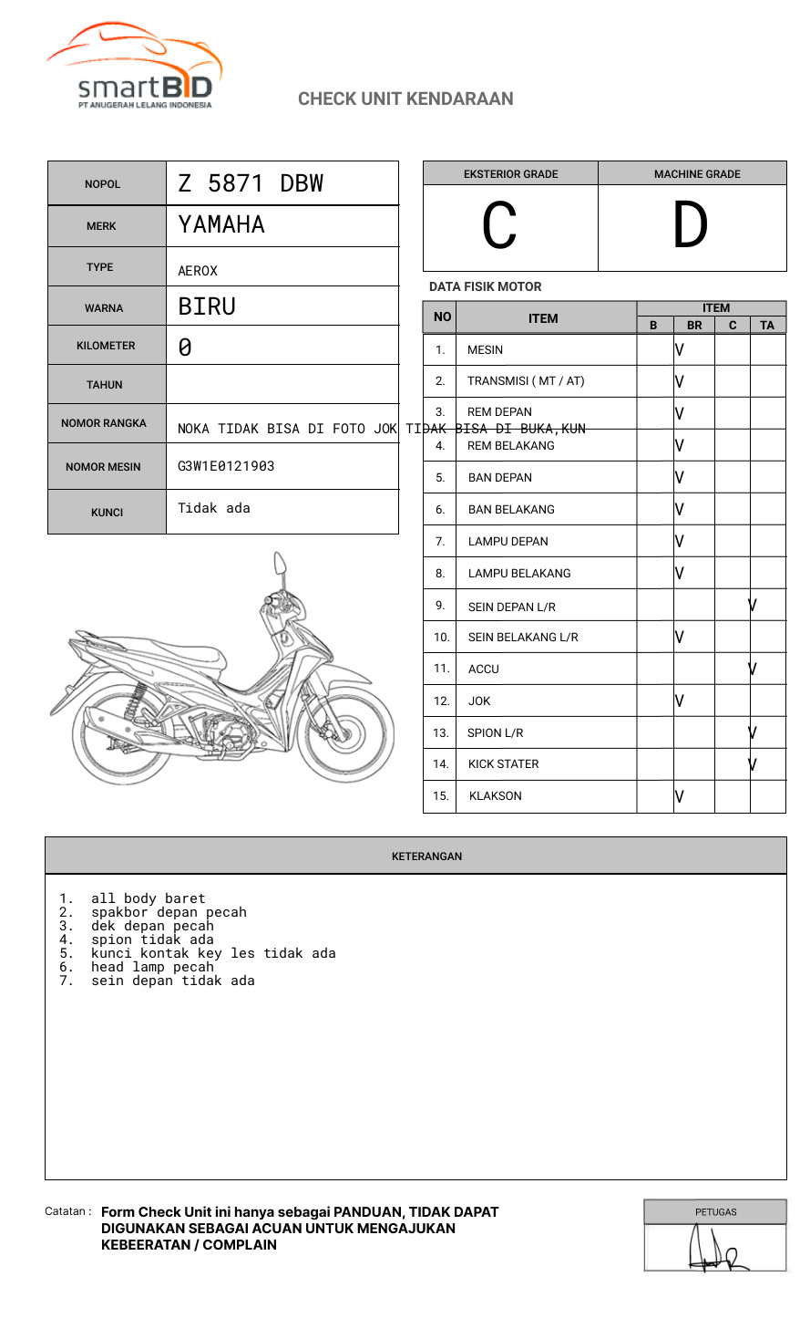 YAMAHA AEROX