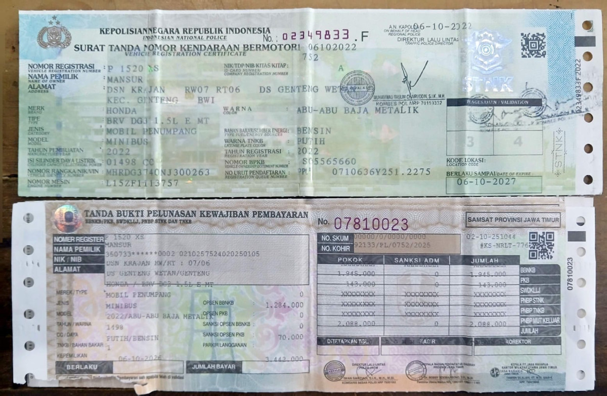 HONDA BR-V DG3 1.5 L E