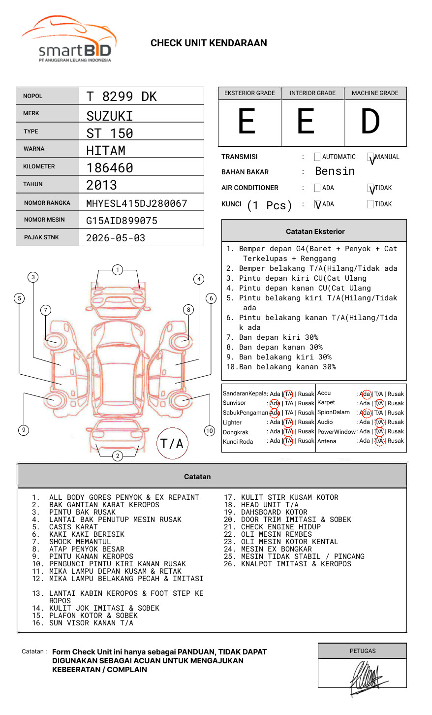 SUZUKI  ST 150  PICK UP