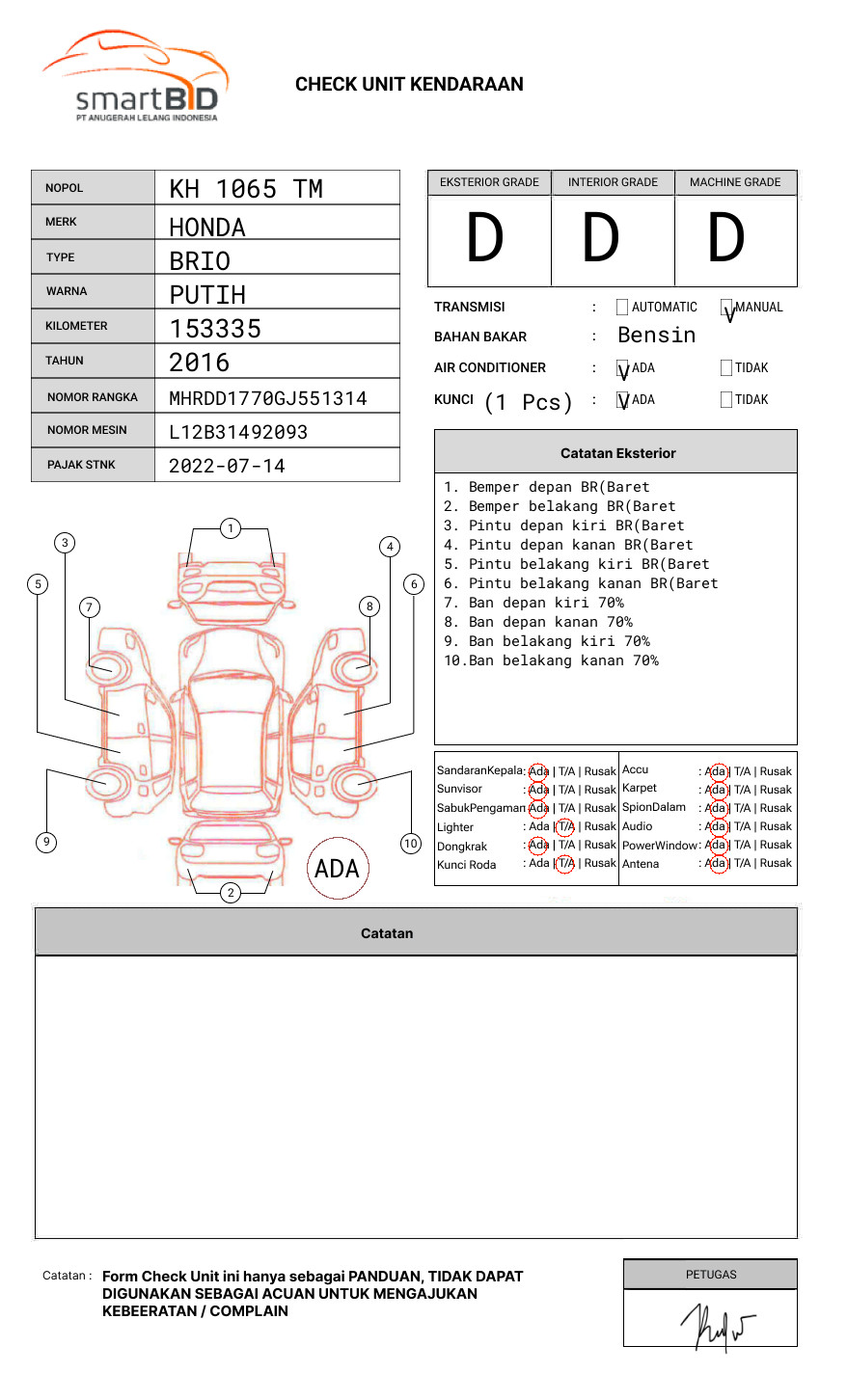HONDA BRIO