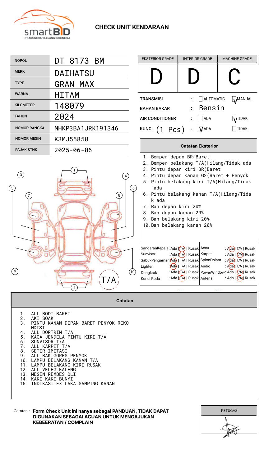 DAIHATSU GRAN MAX PICK-UP