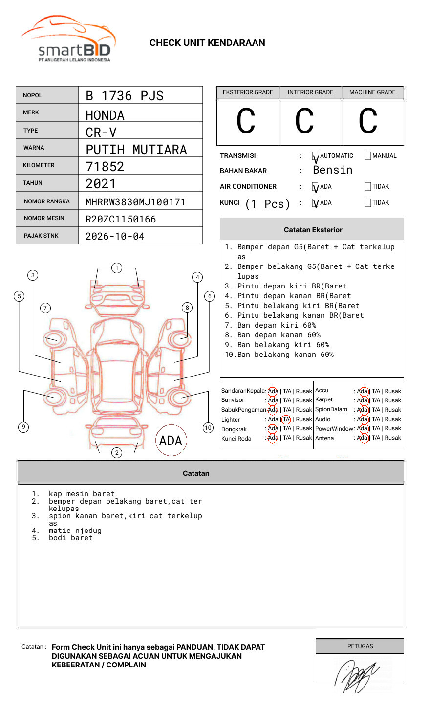 HONDA CR-V 2.0 CVT CKD