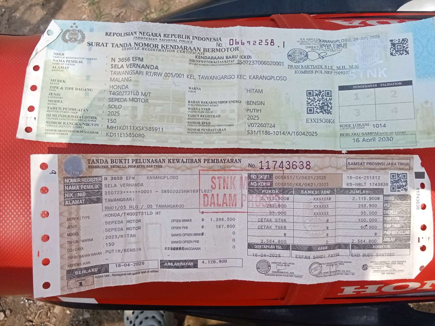 HONDA CRF 150 L