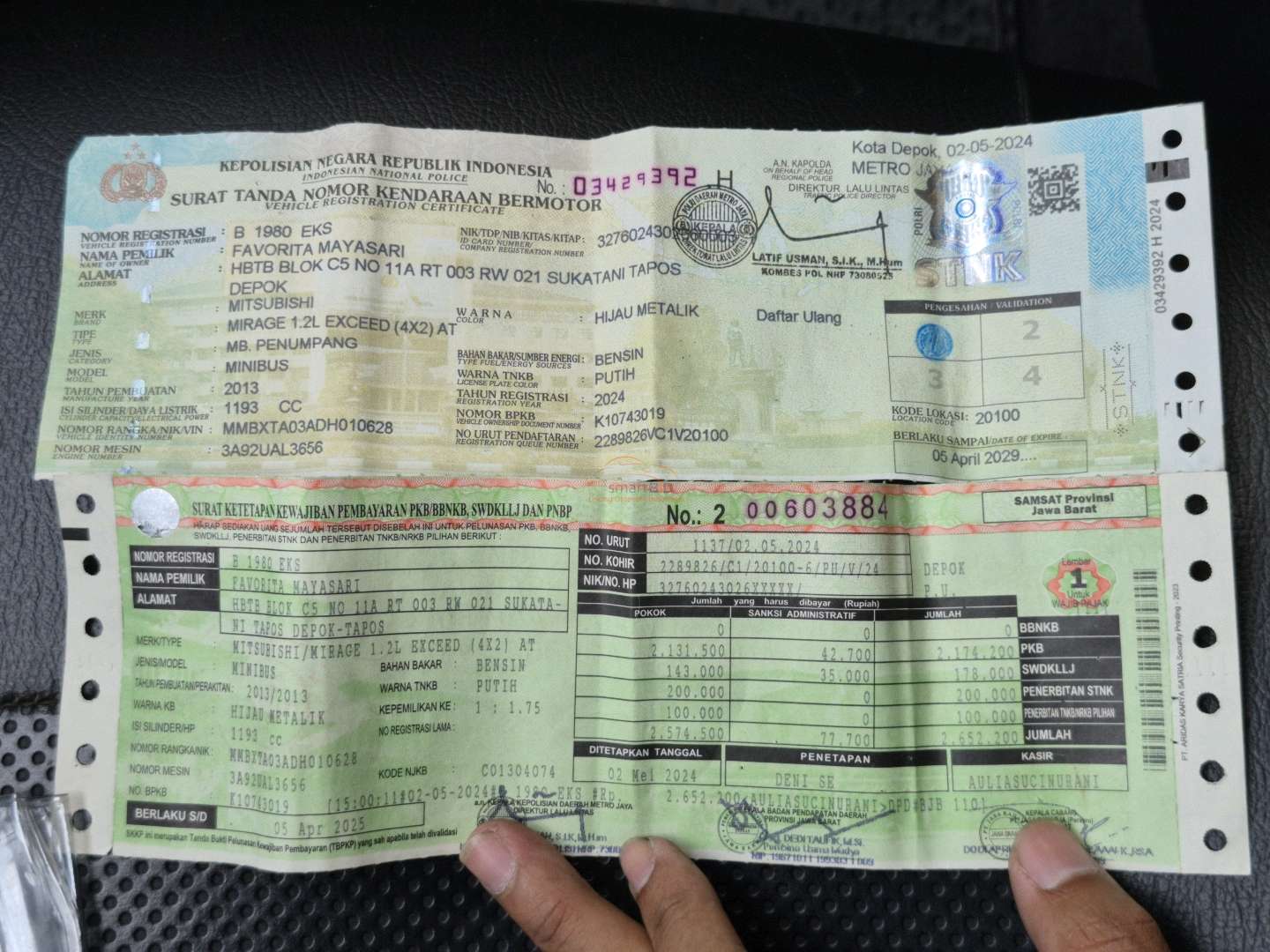 MITSUBISHI MIRAGE 1.2L EXCEED
