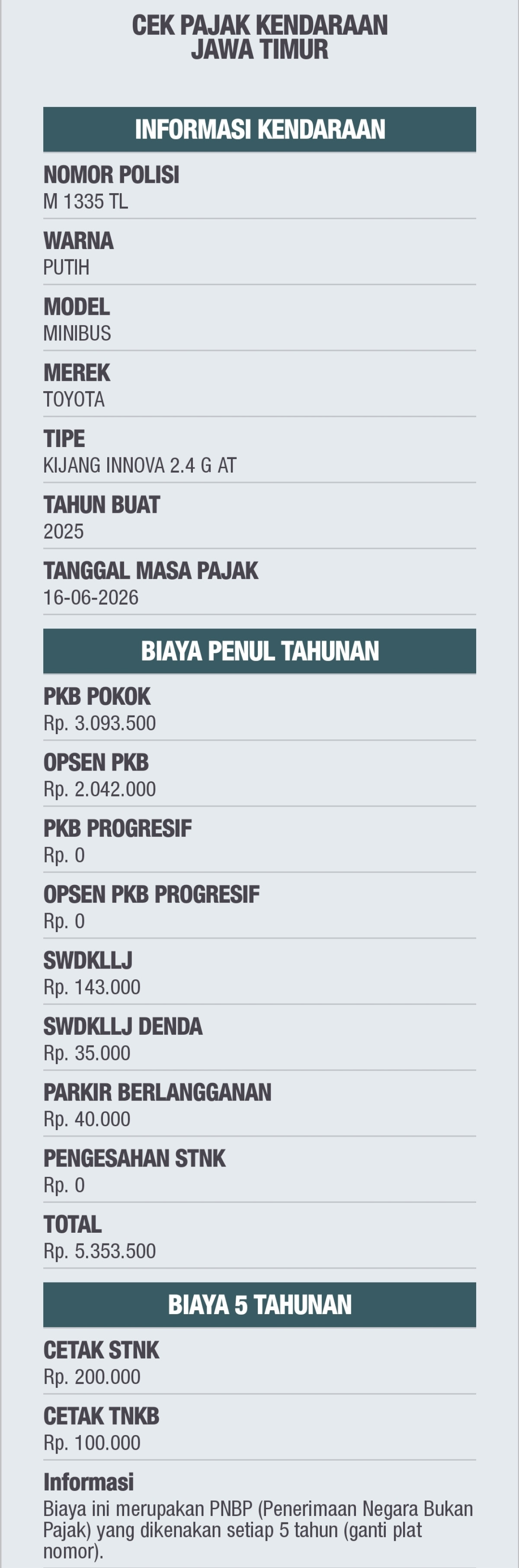 TOYOTA INNOVA 2.4 G