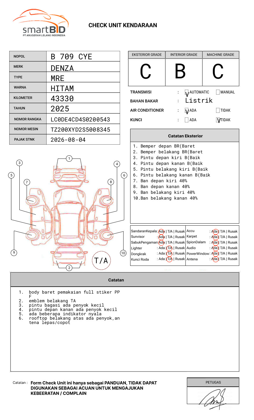 DENZA MRE-FWD (4x2) A/T
