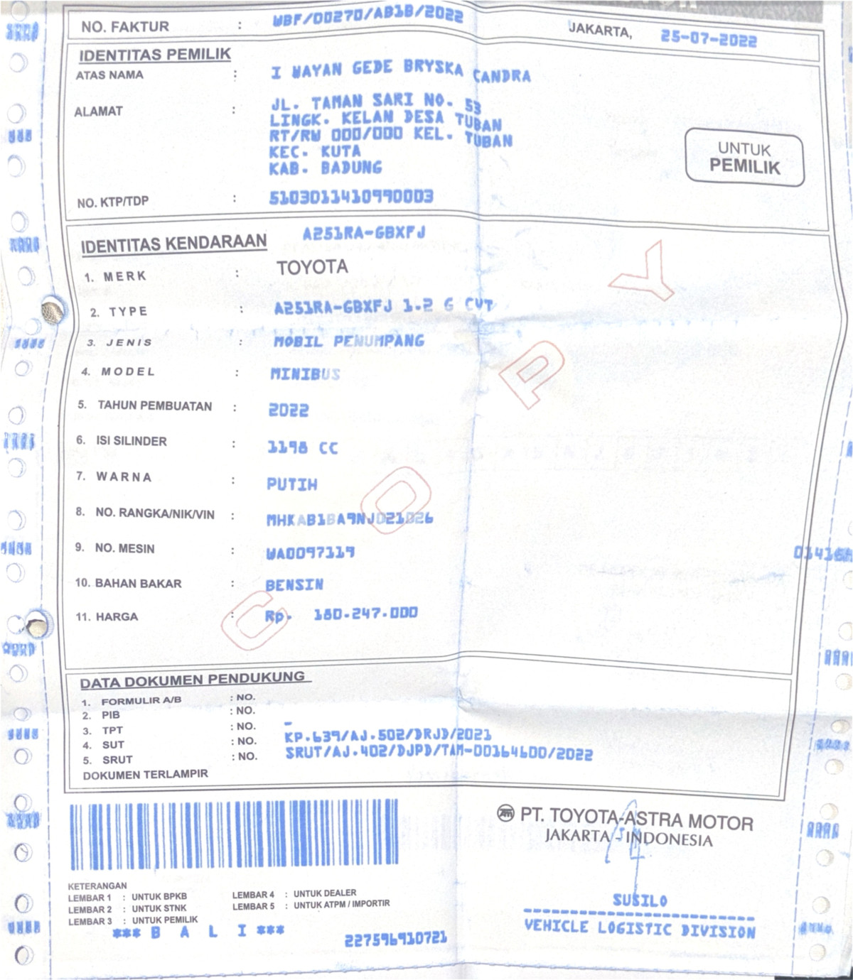 TOYOTA  RAIZE  1.2 G