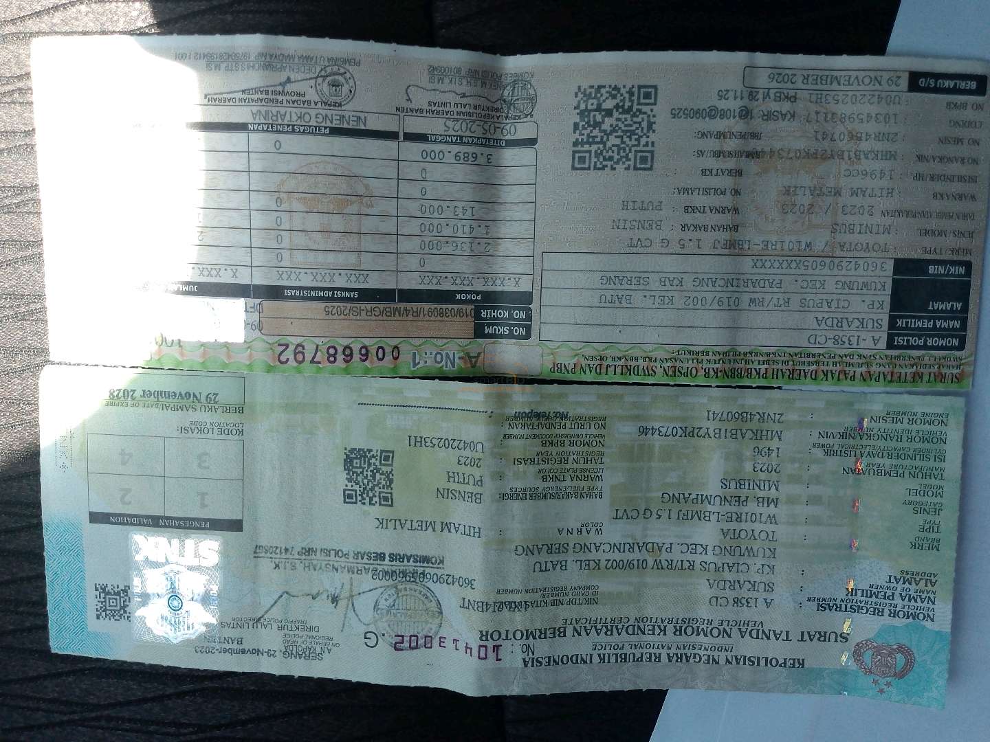 TOYOTA AVANZA 1.5 G