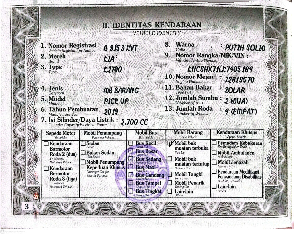 KIA K 2700