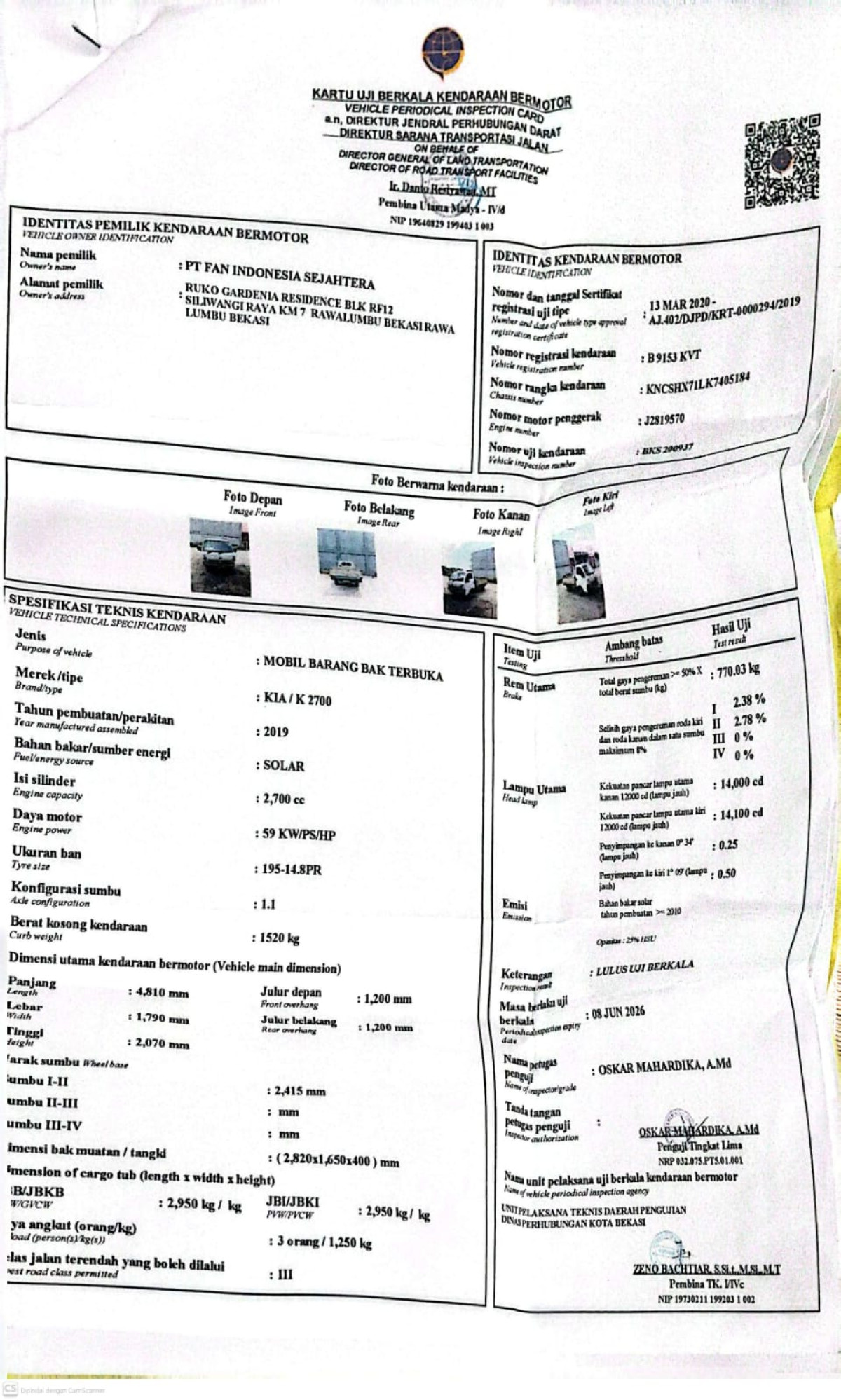 KIA K 2700