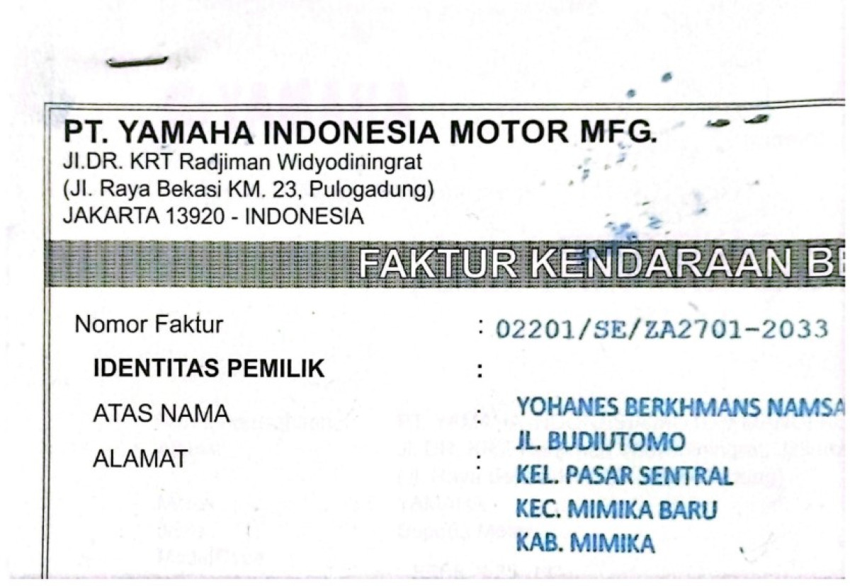 YAMAHA MIO M3 CW