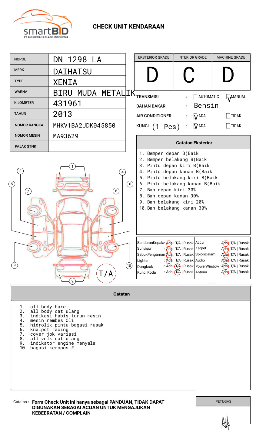 DAIHATSU  XENIA