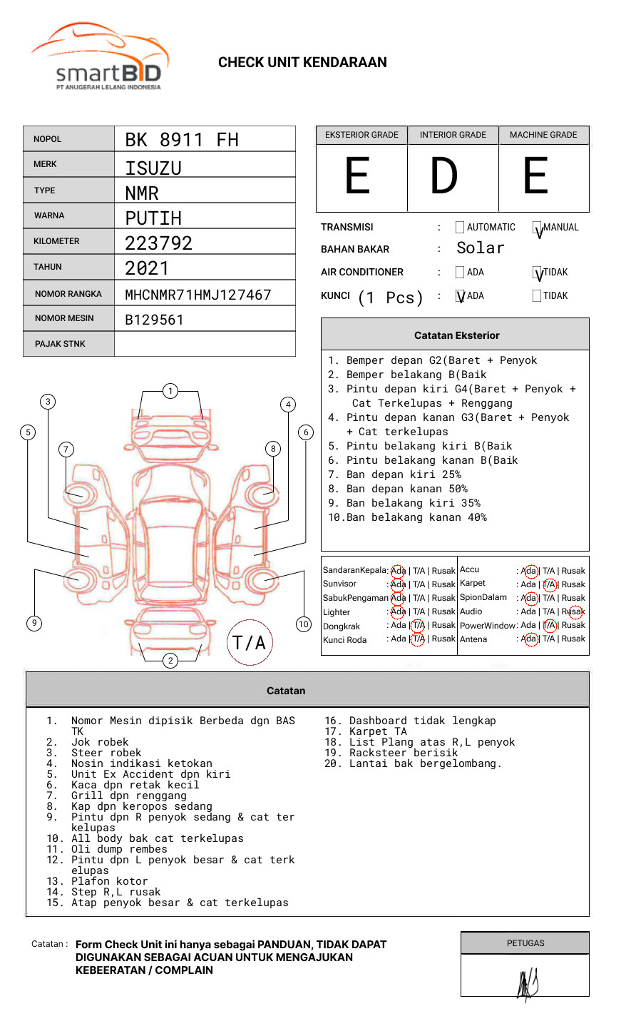 ISUZU NMR 71T HD 6.1