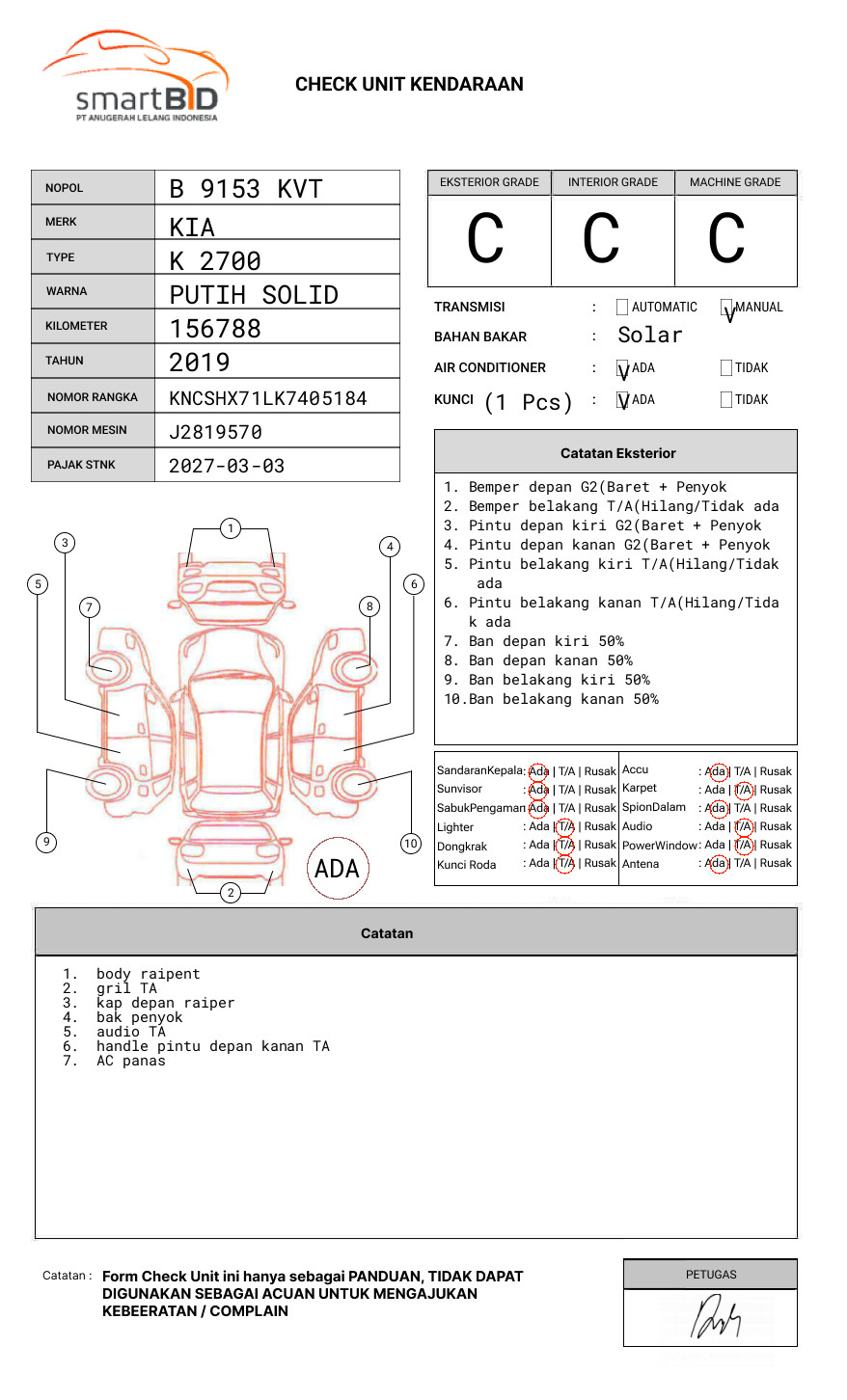 KIA K 2700
