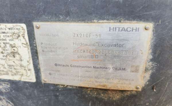 HITACHI ZX 210F-5G