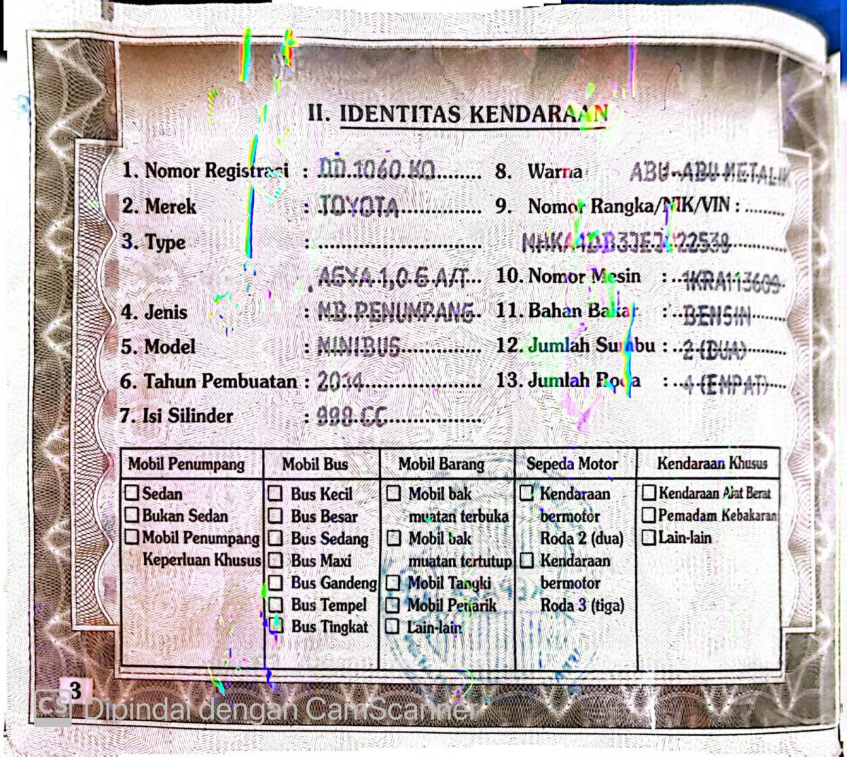TOYOTA AGYA 1.0 G