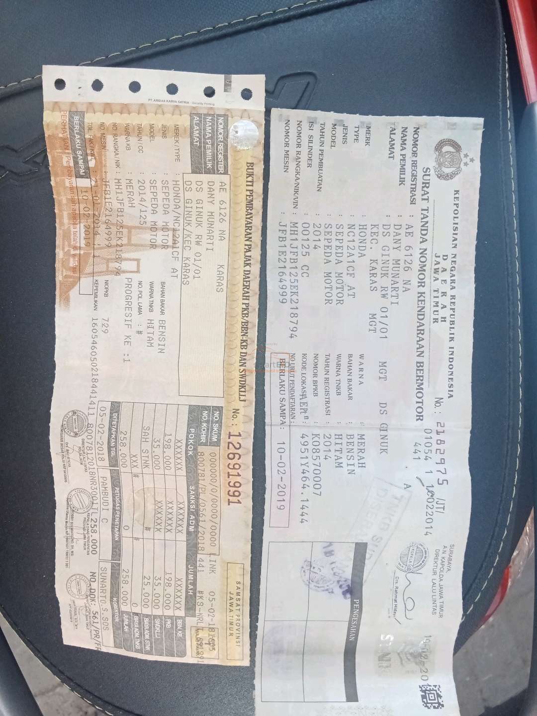 HONDA  VARIO 125