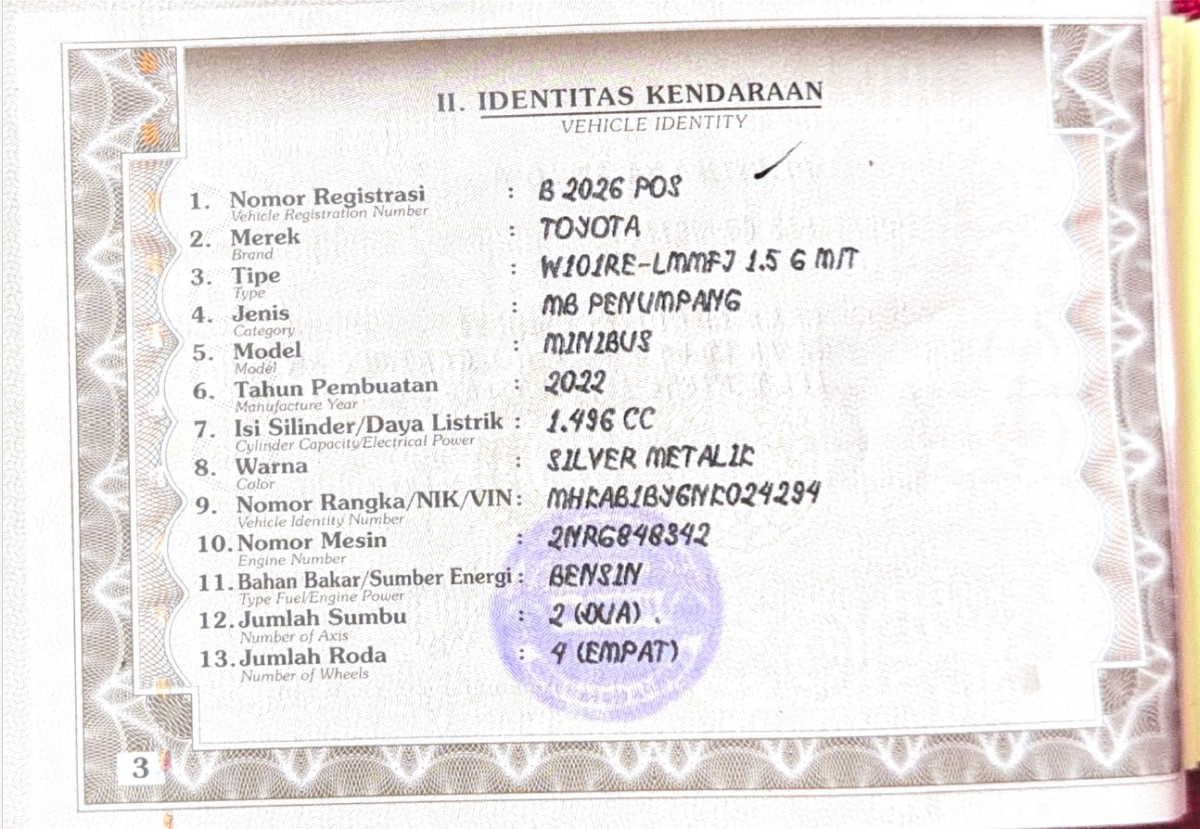 TOYOTA AVANZA 1.5 G