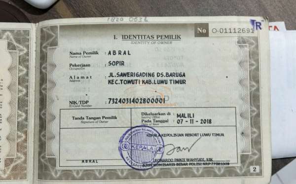 TOYOTA AVANZA 1.3 G