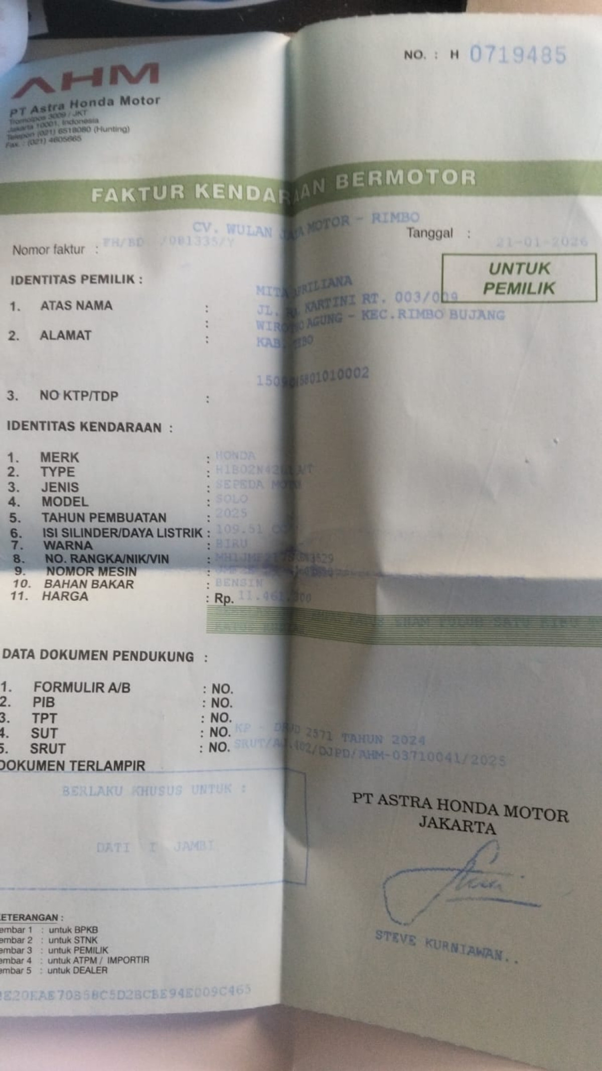 HONDA BEAT DLX SMART KEY