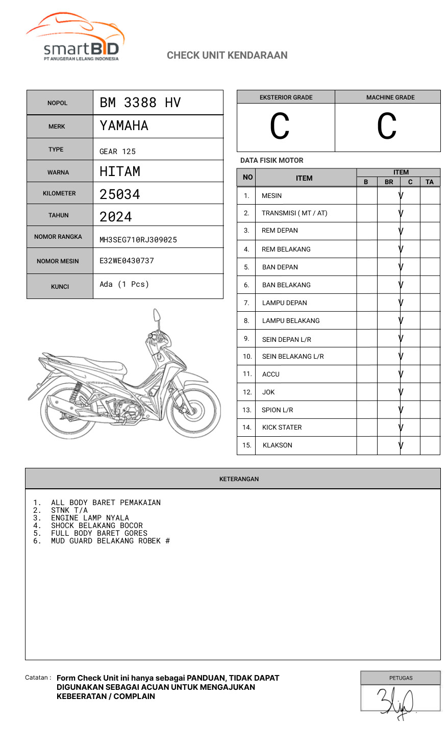YAMAHA GEAR 125