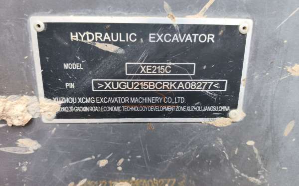 XCMG EXCAVATOR XE215C