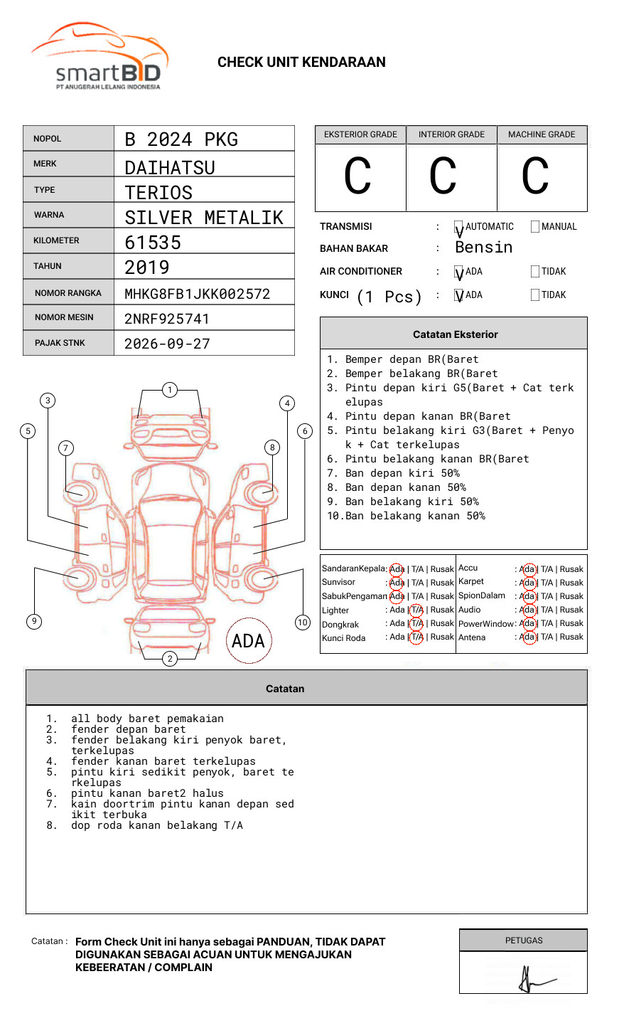DAIHATSU TERIOS X