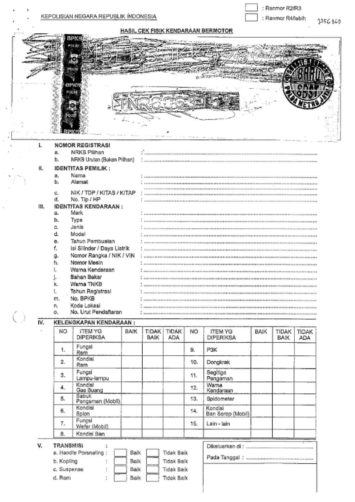 TOYOTA AVANZA 1.3 G