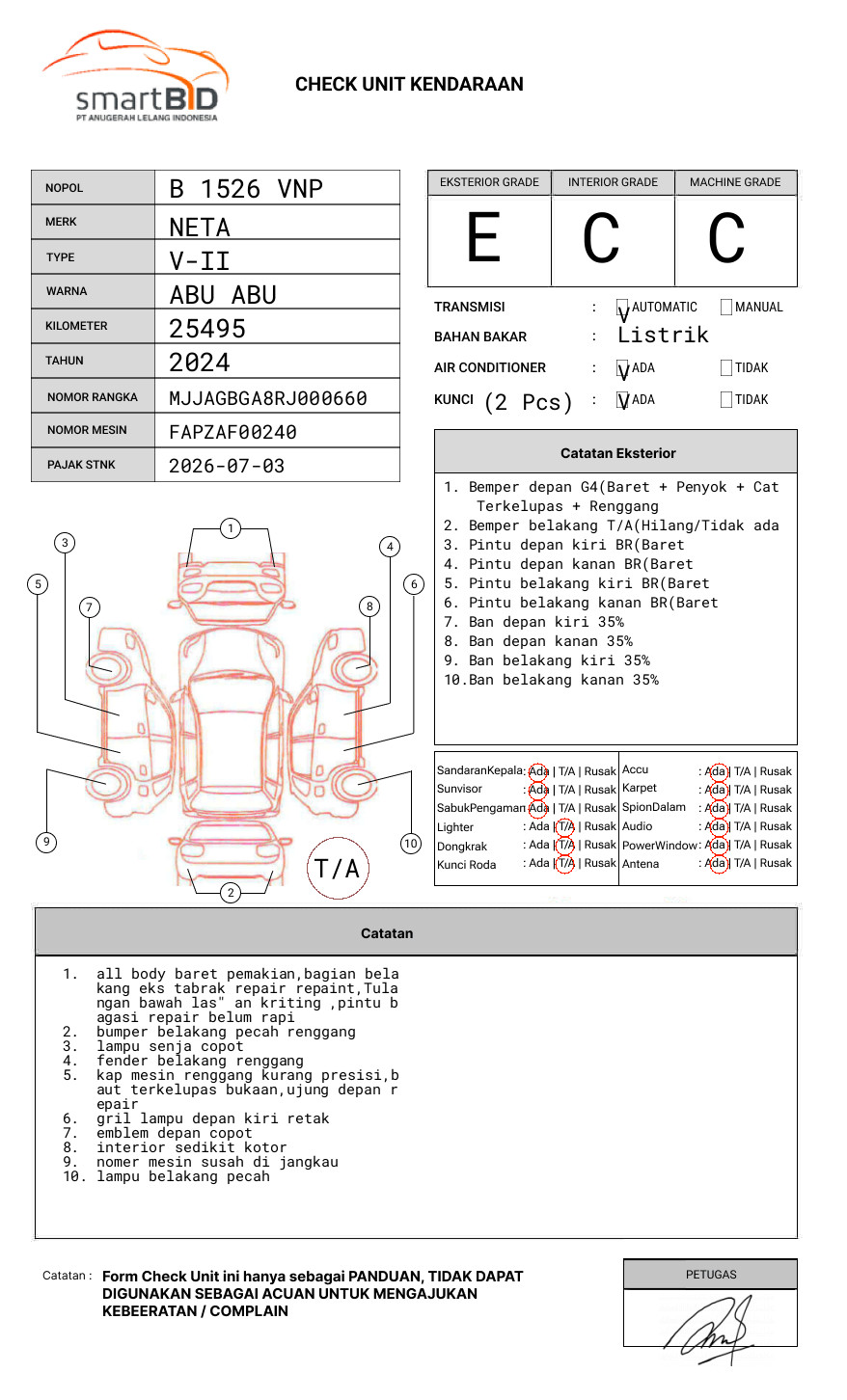 NETA SMART EV 4X2