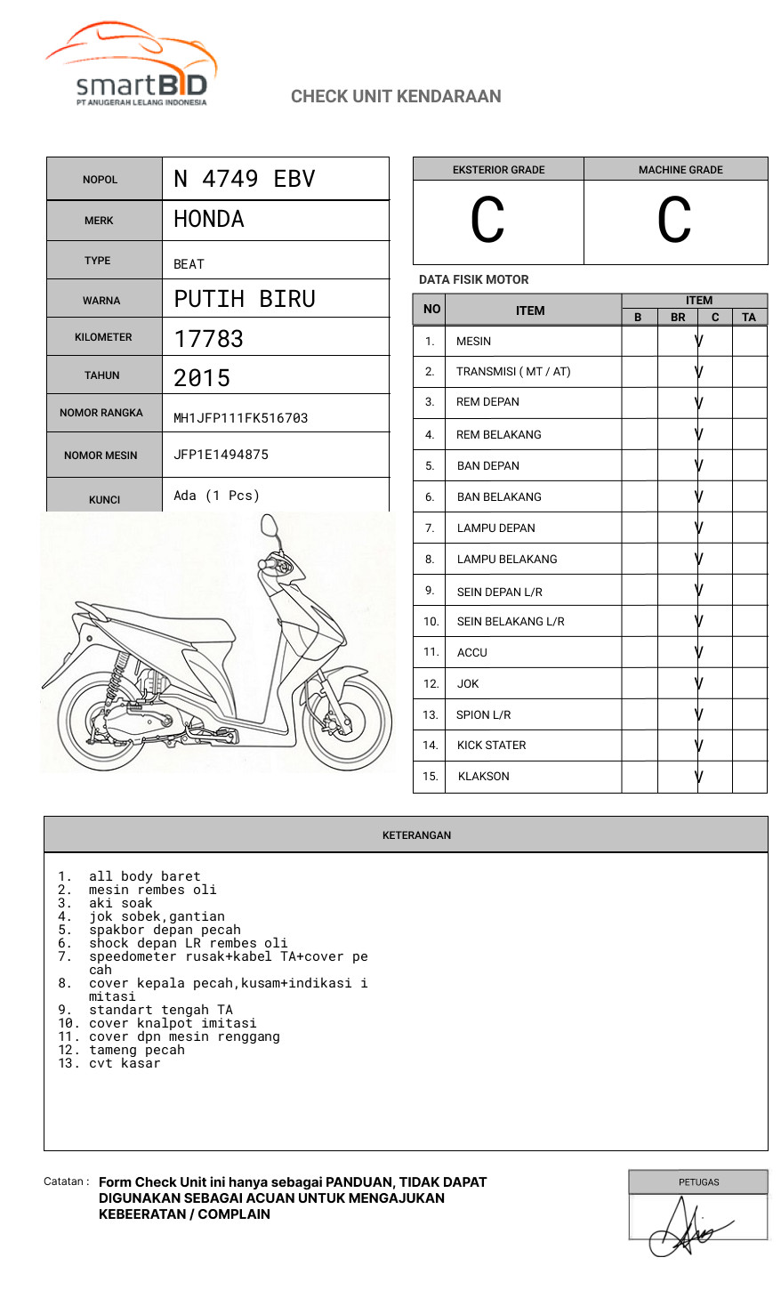 HONDA BEAT