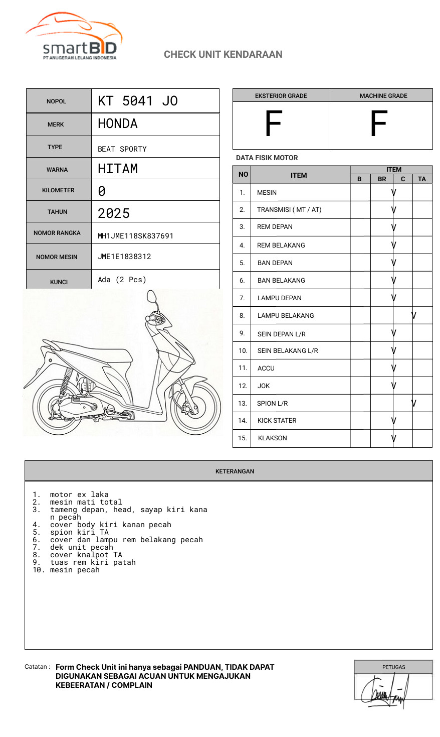 HONDA BEAT SPORTY
