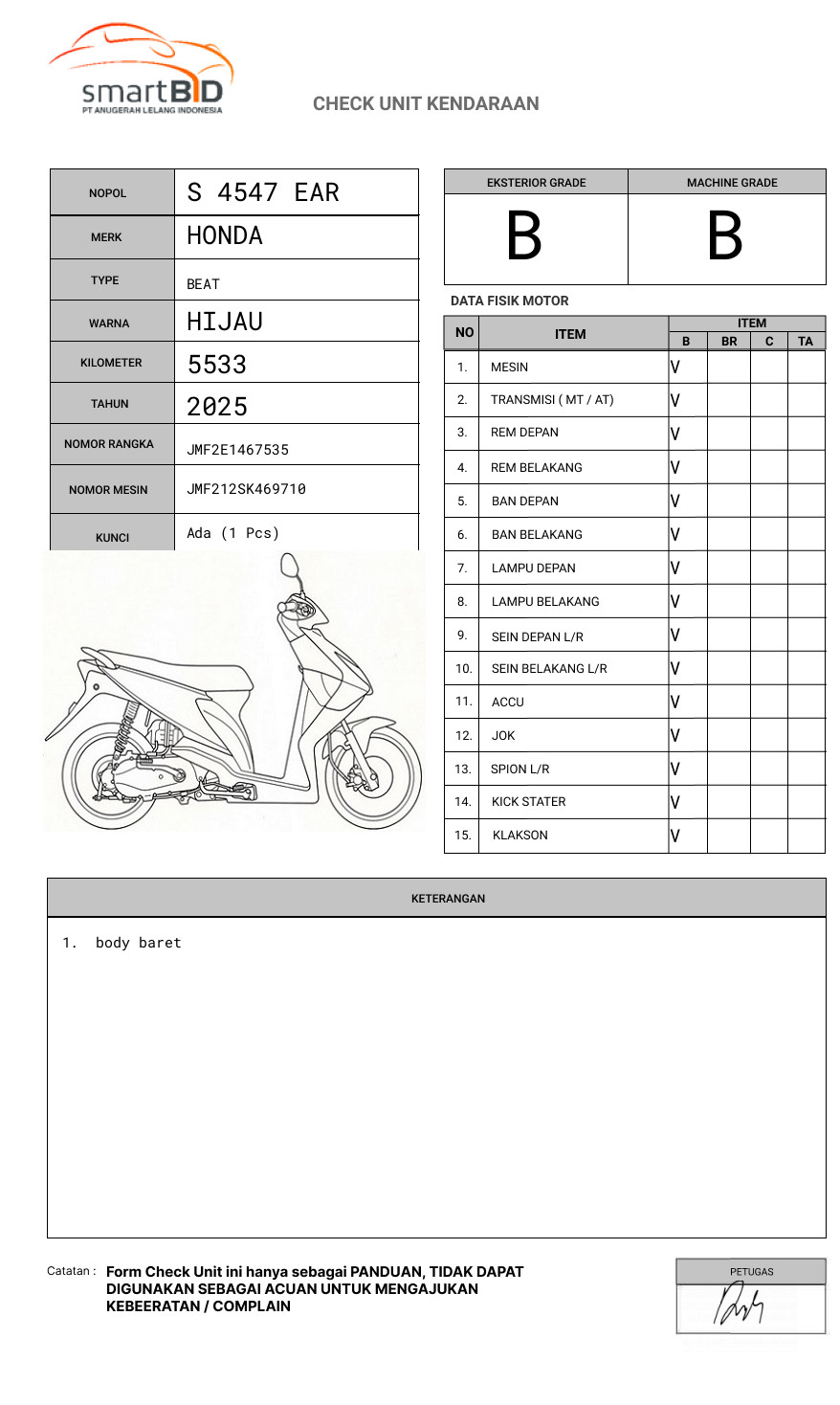 HONDA BEAT