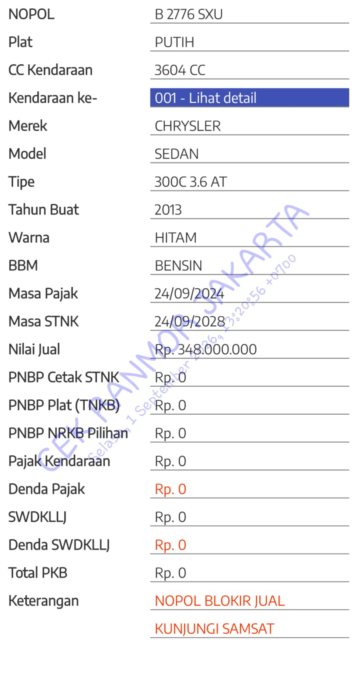 CHRYSLER 300C 3.6 AT
