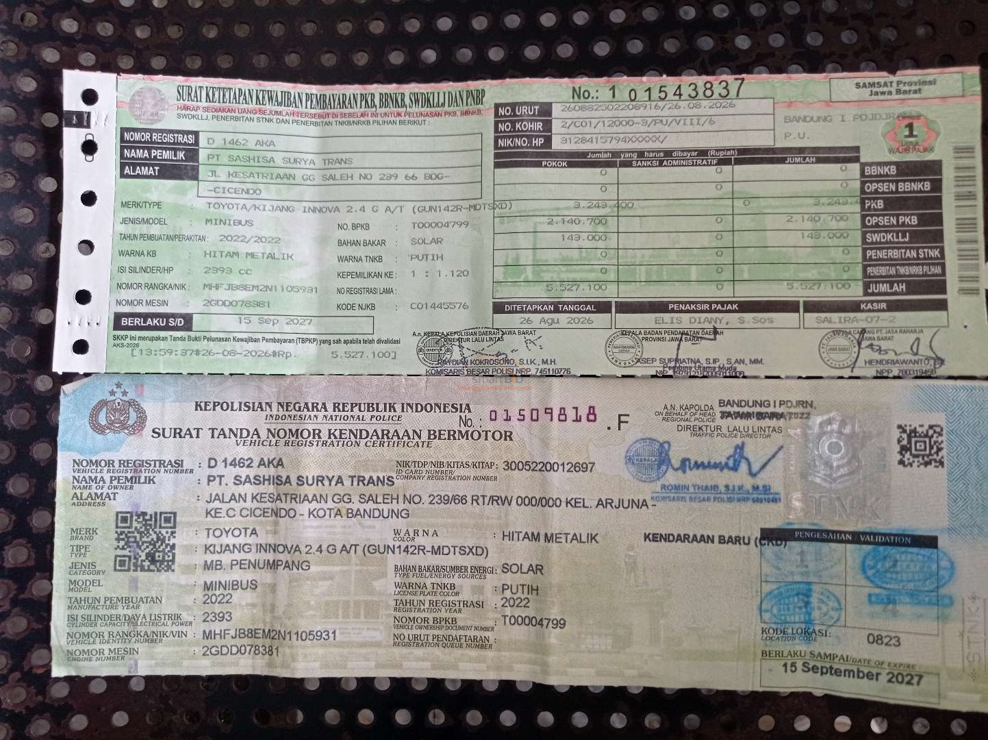 TOYOTA  INNOVA  2.4 G