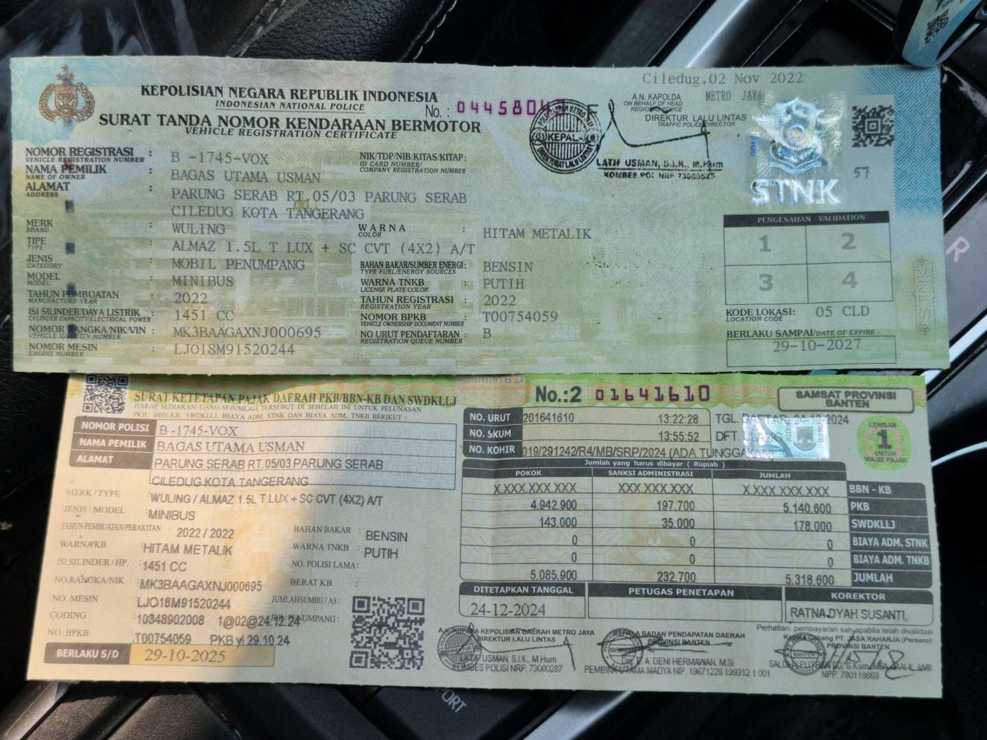 WULING ALMAZ 1.5L T LUX