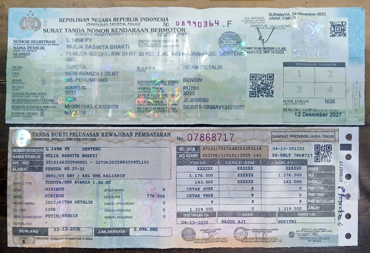 TOYOTA AVANZA 1.3 G