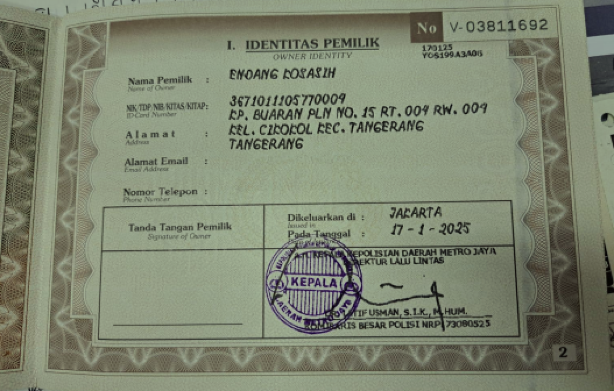 NISSAN GRAND LIVINA 1.5 X – GEAR