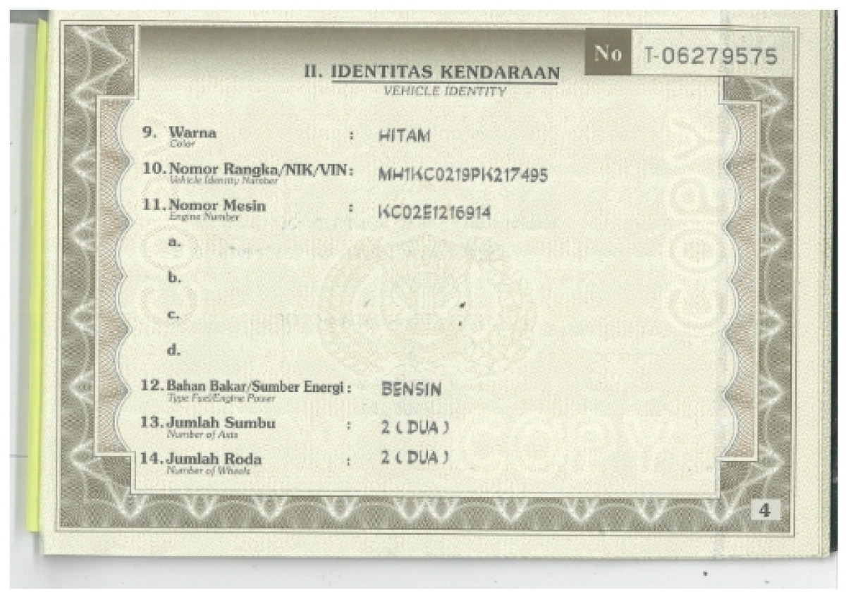 HONDA VERZA 150